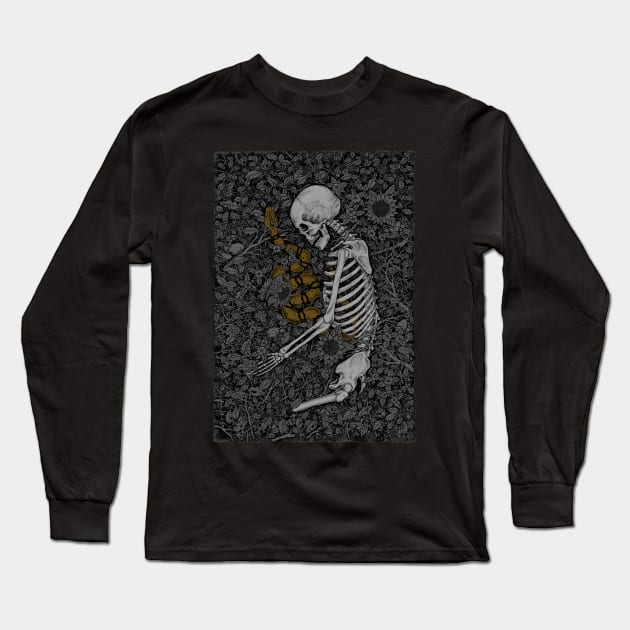 disembodied Long Sleeve T-Shirt by brightcalmblack